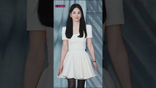 Song Hye Kyo flaunts small waistline in a white dress songhyekyo [upl. by O'Neill888]