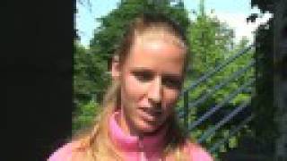 Elena Dementieva QampA Fan Questions [upl. by Janette853]