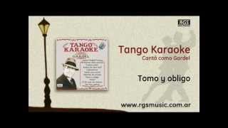 Tango Karaoke  Cantá como Gardel  Tomo y obligo [upl. by Jezrdna]