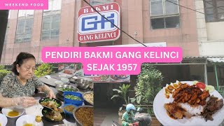 BAKMI LEGENDARIS JAKARTA  BAKMI GANG KELINCI PASAR BARU  SUDAH 66 TAHUN [upl. by Guimar]