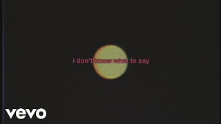 Bring Me The Horizon  i dont know what to say Lyric Video [upl. by Lennad604]