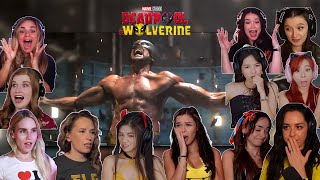 TOP FEMALE quotWOLVERINE BODYquot Reactions Deadpool amp Wolverine 2024 Movie Reaction [upl. by Sitoiyanap196]