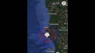 3 separate earthquakes measuring 44 and 41 Richter strike Humboldt County California 2024 [upl. by Helge]