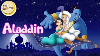 Aladdin Musical Story I Arabian Nights I Magic Lamp I Fairy Tales and Bedtime Stories I The Teolets [upl. by Mordy]