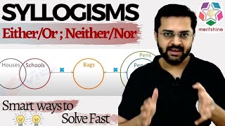 Syllogism  6 Learn how to deal with quotEitherOrquot cases in syllogism problems [upl. by Cahan]