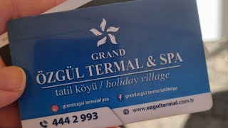 Afyon Grand Özgül Termal Tatil Köyü [upl. by Llemrej]