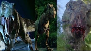 Rexy vs Bull TRex vs Buck TRex HD [upl. by Eiveneg5]