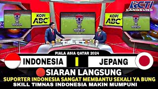 🔴LAGA TERPANAS‼️Indonesia Vs Jepang Piala Asia Qatar 2024 [upl. by Ciredor]