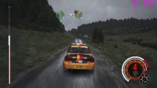 DiRT Rally 4K DSR Q6600 GTX 1060 with MSI Afterburner overlay [upl. by Huesman328]