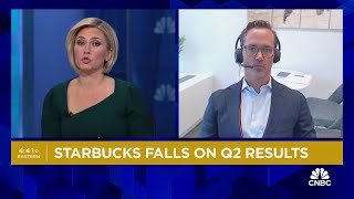 Starbucks Q2 miss is significant says Neuberger Bermans Kevin McCarthy [upl. by Cresa843]