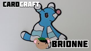 BRIONNE PAPER CRAFT  Crafty Timelapse  Forest Hamster [upl. by Fonseca]