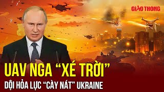 Thời sự Quốc tế Nga lên nòng công phá như vũ bão phóng UAV “xé trời” cày nát Ukraine [upl. by Osithe338]