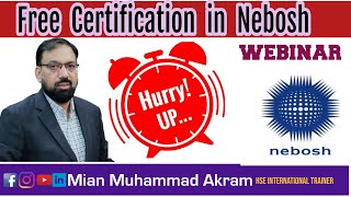 Free certification in Neboshwebinar [upl. by Aniraad]