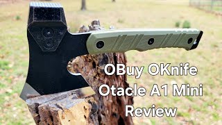 Oknife Otacle A1 Mini Multifunctional Hatchet Review [upl. by Carrick]