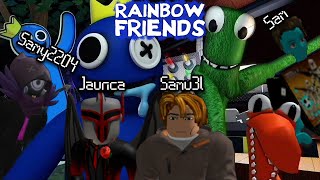 MUERTES ESTUPIDAS ROBLOX  RAINBOW FRIENDS ft Sam Samu3l amp SAMY2204 Jaunca y los Sams [upl. by Marilyn696]