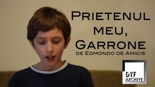 Prietenul meu Garrone de Edmondo de Amicis [upl. by Lawford]