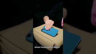 Armrest cover for car interior [upl. by Ahsiket]