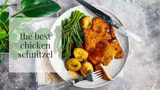 The best chicken schnitzel recipe [upl. by Chico673]