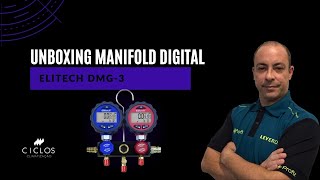 Unboxing Manifold digital Elitech DMG3 [upl. by Nauqan241]