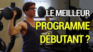 Quel est le Meilleur PROGRAMME pour DÉBUTANT   QuestionMuscu Ep 9 [upl. by Nosdivad]