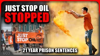 Record Breaking Prison Sentences For Just Stop Oil FINALLY… [upl. by Eidnew]