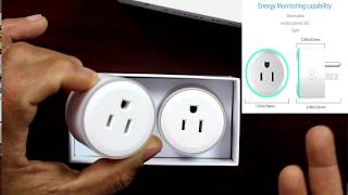 WiFi Smart Plug Wireless Socket Setup Review TMRLIFE [upl. by Aelem]