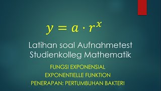 Aufnahmetest Studienkolleg Mathematik [upl. by Pratte817]