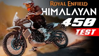 2024 ROYAL ENFIELD 450cc Himalayan TEST [upl. by Adirehs894]