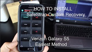 Verizon Galaxy S5 SafeStrap How To Install Easiest Method [upl. by Schaab]