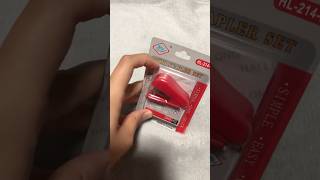 Mini Stapler Set  Micro size Stapler Red ❗️ [upl. by Florrie]