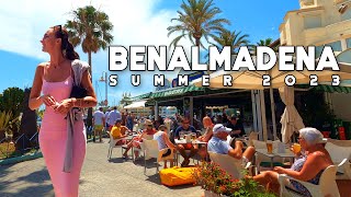 Benalmadena Spain Fantastic Day Summer 2023 June Update Costa del Sol  Málaga 4K 60fps [upl. by Daj]