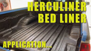 Nissan Frontier Herculiner Bed Coating Application [upl. by Hedvige197]