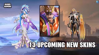 13 Upcoming New Skins  August 2024 Starlight Skin Free Collector Skin and more  Mobile Legends [upl. by Manlove336]