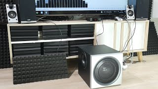 Edifier Studio vs Logitech Speakers Sound amp Bass Test [upl. by Nyrret673]