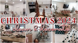 2024 CHRISTMAS CLEAN AND DECORATE PART 2  CHRISTMAS DECORATING IDEAS [upl. by Dnivra216]