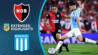 Newells Old Boys vs Racing Club Extended Highlights  Argentina LPF  CBS Sports Golazo [upl. by Ytsihc]