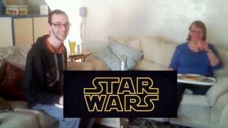 Star Wars Ep VII  The Force Awakens REACTION [upl. by Aldridge]