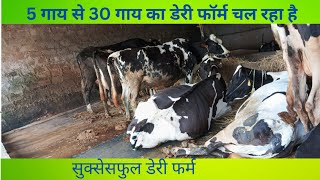 Dairy Farming  Successful Dairy Farmer  Dairy Farming Business in India  Cow Dairy Farm in India [upl. by Ergener]