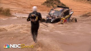 Stage 3 2023 Dakar Rally roundup Ricky Brabec injured amid inclement weather  Motorsports on NBC [upl. by Flannery]