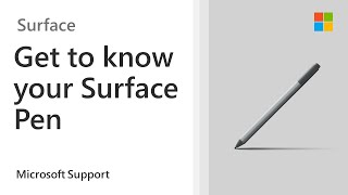 How to use the Surface Pen  Microsoft [upl. by Eyde277]