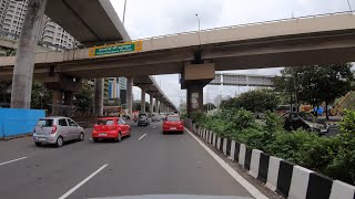 4K Drive on WEH Northbound  Mumbai India [upl. by Mourant]