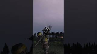 Ukrainian FIM92 Stinger Missile vs Russian Su35  Military Simulation ArmA 3 [upl. by Jimmie382]