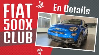 Fiat 500X  Club en Details  Algérie  4K [upl. by Assenyl]