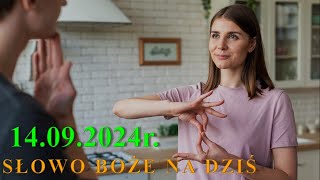 Słowo Boże na dziś 01092024r  Święto Podwyższenia Krzyża Świętego [upl. by Oby9]