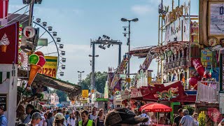 Gäubodenvolksfest in Straubing Germany 2023 [upl. by Samira935]