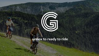 Brompton G Line  unbox unfold and ready to ride [upl. by Procter602]