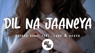 Rochak Kohli  Dil Na Jaaneya Lyrics feat Lauv amp Akasa [upl. by Conn]