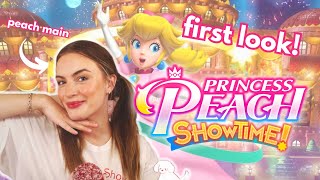 Princess Peach Showtime is going to be AMAZING  Gameplay Demo from a Peach Fangirl [upl. by Adrian]