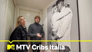 Clizia Incorvaia e Paolo Ciavarro tra quadri e cucina  MTV Cribs Italia 2 [upl. by Laurella]