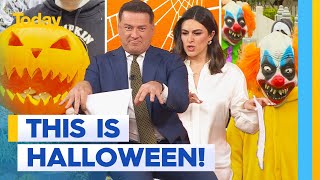 Spooky tips and tricks for Aussies getting ready for Halloween  Today Show Australia [upl. by Cyprio]